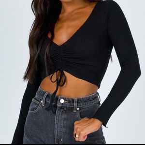 “pinch me top” from princess polly ☽